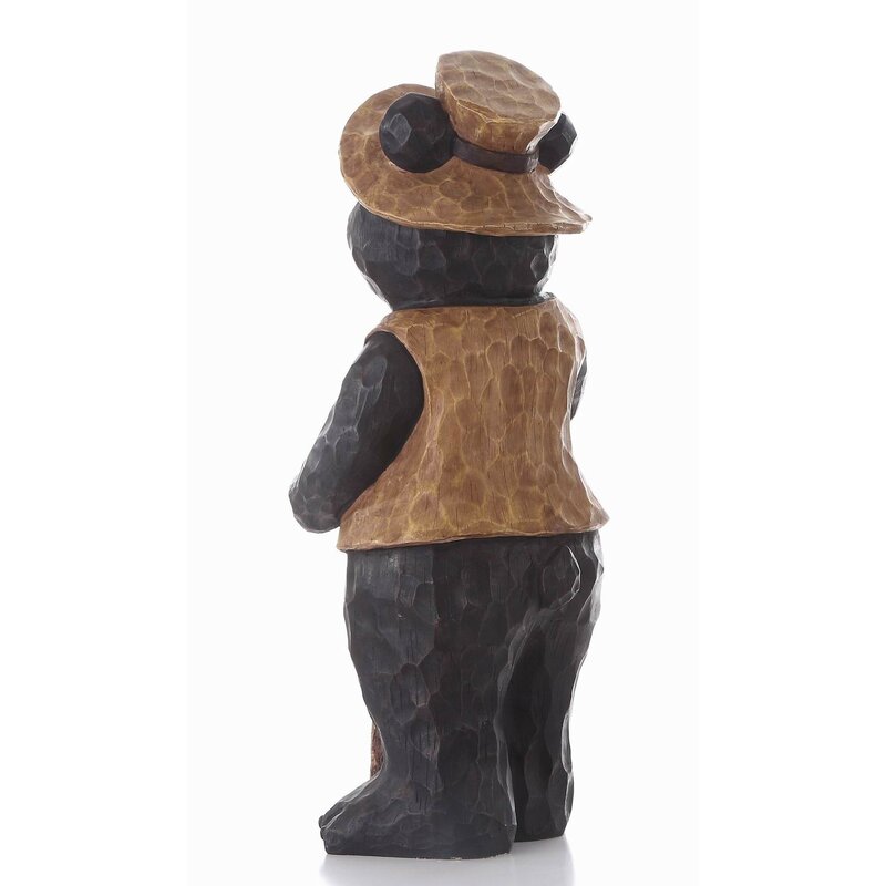 Hi Line Gift Ltd Bear Standing With Welcome Sign Statue Reviews